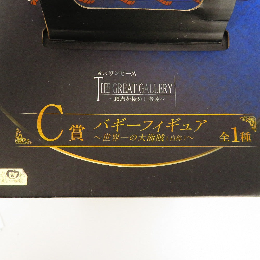 C賞 バギーフィギュア ~世界一の大海賊 自称 ~ ワンピース THE GREAT GALLERY 頂点を極めし者達 BANPRESTO バンプレスト 未開封品