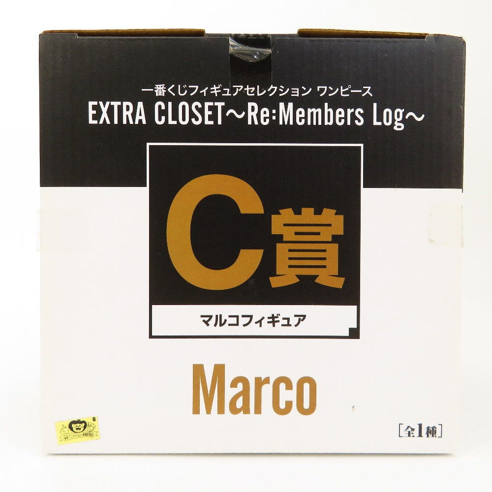 C賞 マルコ 「一番くじフィギュアセレクション ワンピース EXTRA CLOSET～Re：Members Log～」 BANPRESTO バンプレスト フィギュア 未開封品