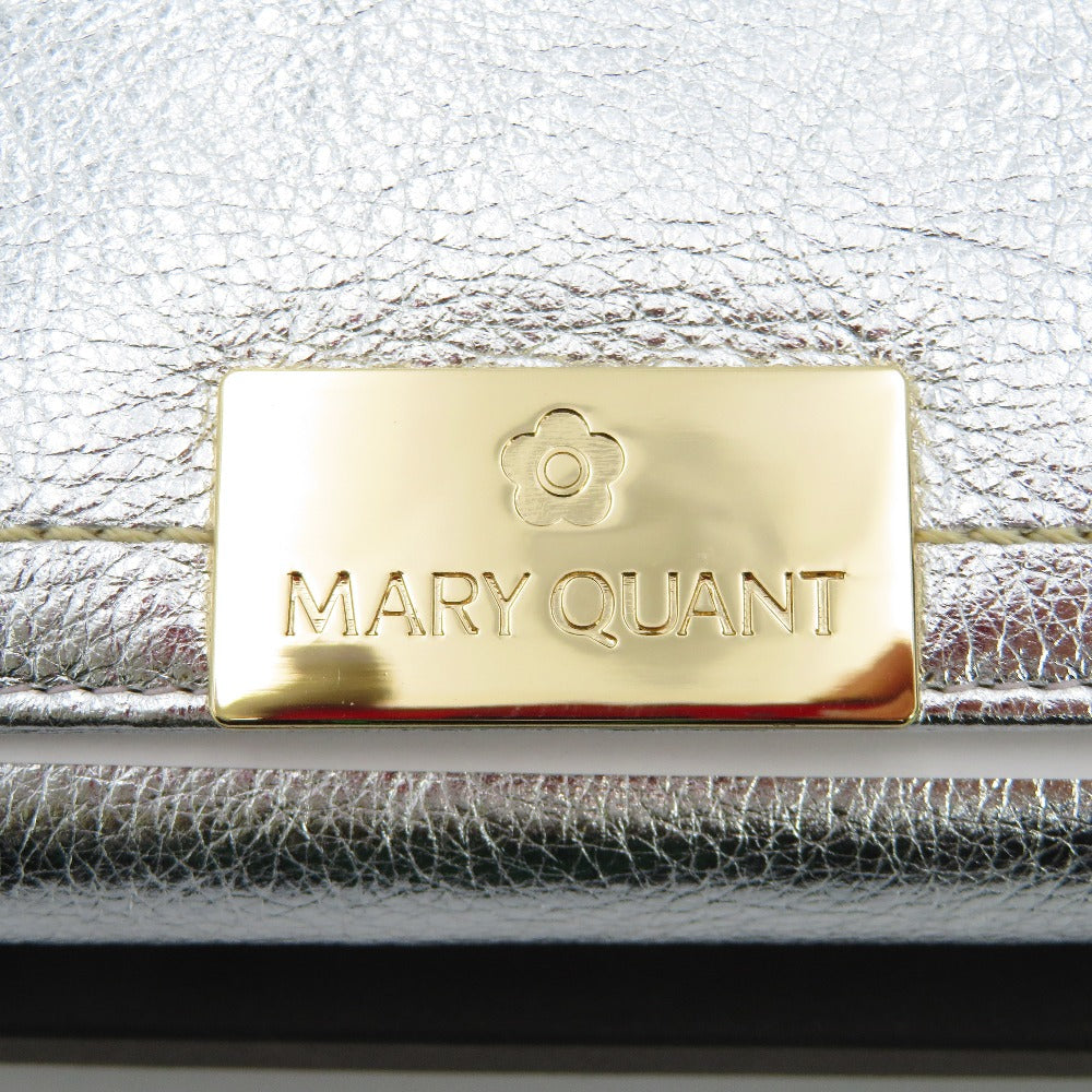 MARY QUANT (マリークヮント) 長財布 MARY QUANT　長財布　シルバー　262-911405-160-0 未使用品