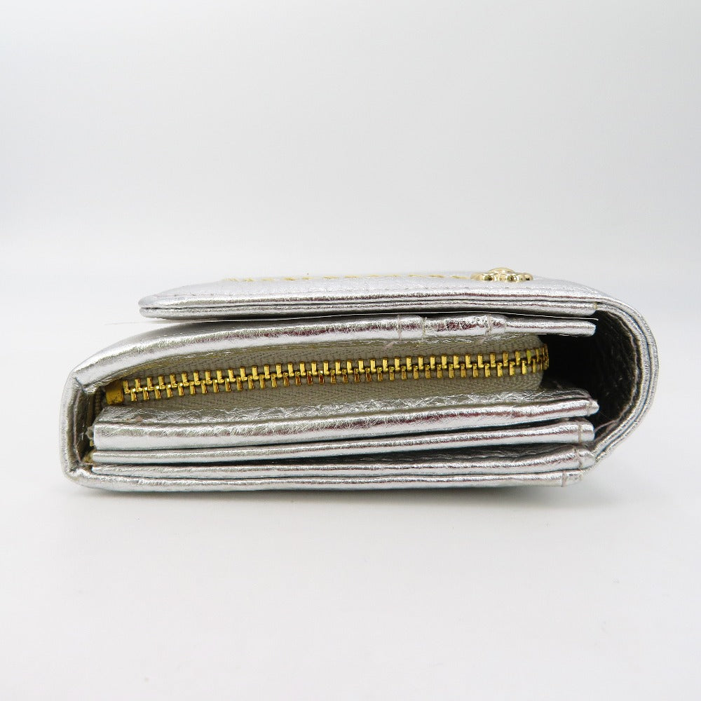 MARY QUANT (マリークヮント) 長財布 MARY QUANT　長財布　シルバー　262-911405-160-0 未使用品