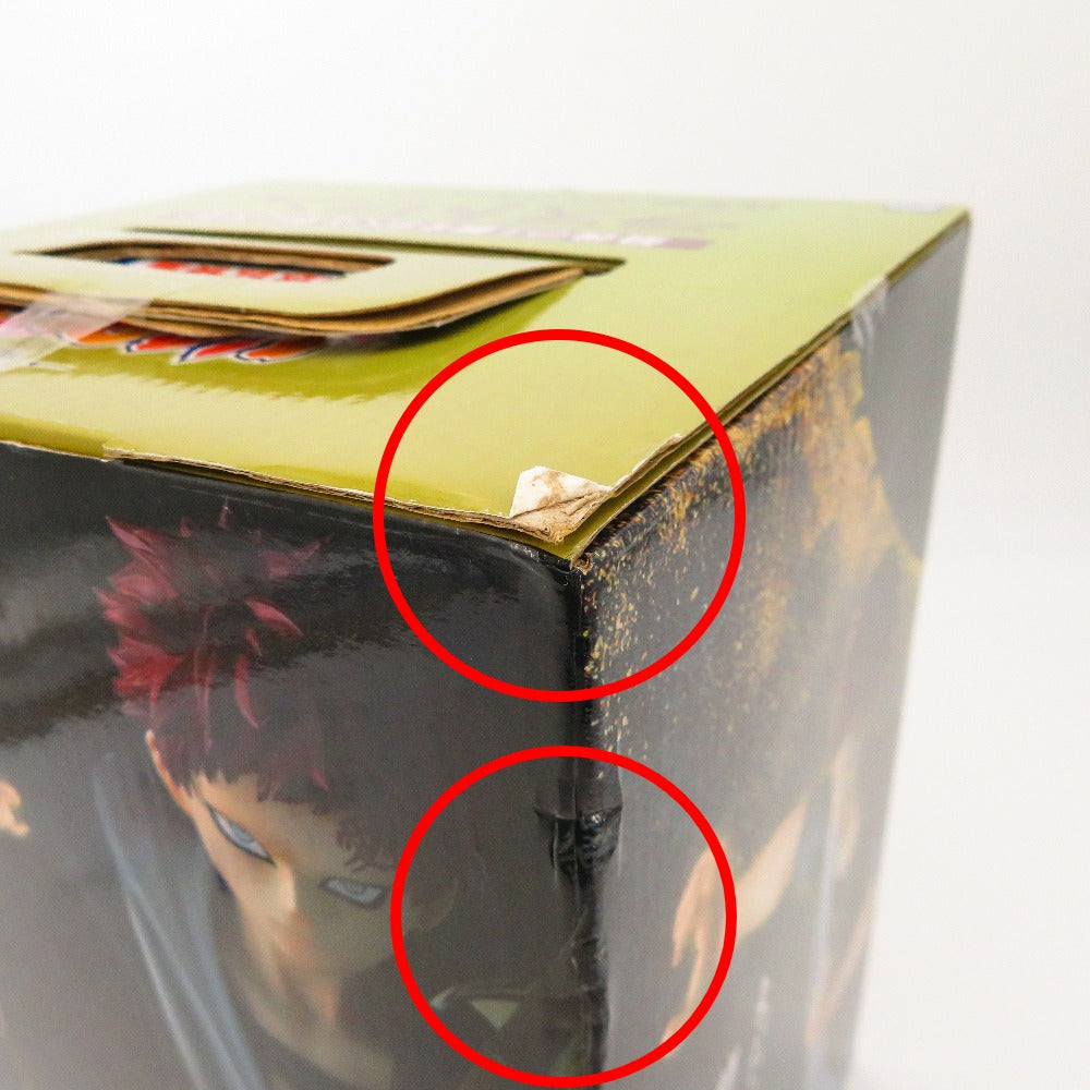 我愛羅 「一番くじ NARUTO-ナルト- 中忍試験編」 MASTERLISE ラストワン賞 箱にイタミ有 BANDAI バンダイ 一番くじ フィギュア