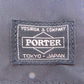 PORTER (ポーター) ショルダーバッグ PORTER×ILS　エルファイン ショルダーバッグ　S　ブラック×ｒッド　383-06694 美品
