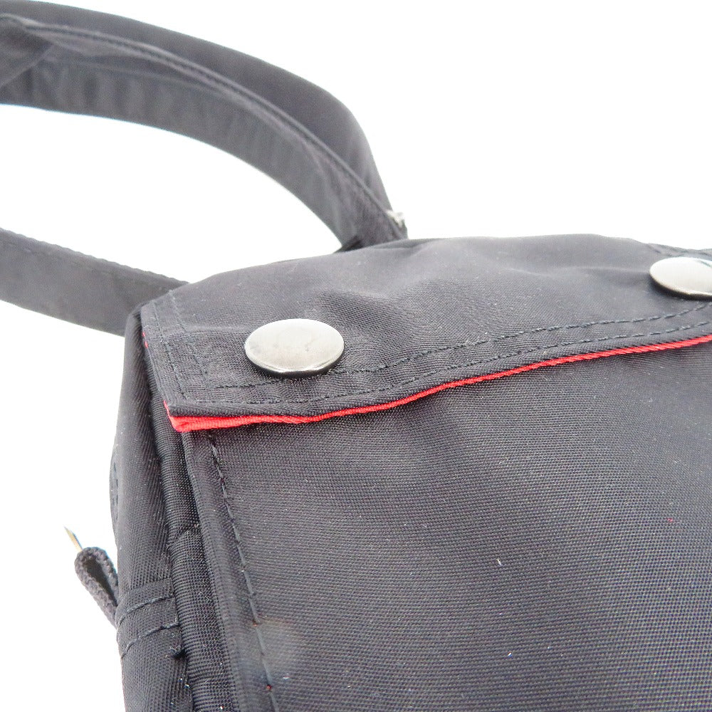 PORTER (ポーター) ショルダーバッグ PORTER×ILS　エルファイン ショルダーバッグ　S　ブラック×ｒッド　383-06694 美品
