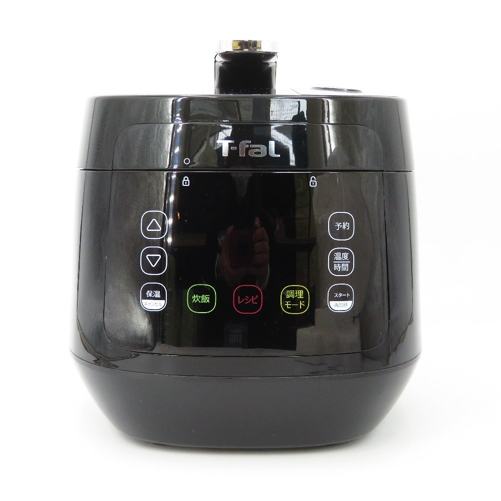 T-fal (ティファール) キッチン家電 T-fal　ラクラ・クッカー　コンパクト電気圧力鍋　3L　ブラック　CY3518JP　1台12役 未使用品