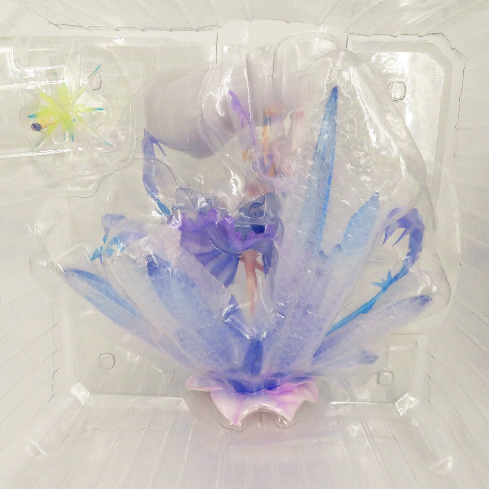 エミリア -Crystal Dress Ver- 「Re：ゼロから始める異世界生活」 SHIBUYA SCRAMBLE FIGURE 1/7 PVC製塗装済み完成品 アベマショッピング＆eStream フィギュア 未開封品