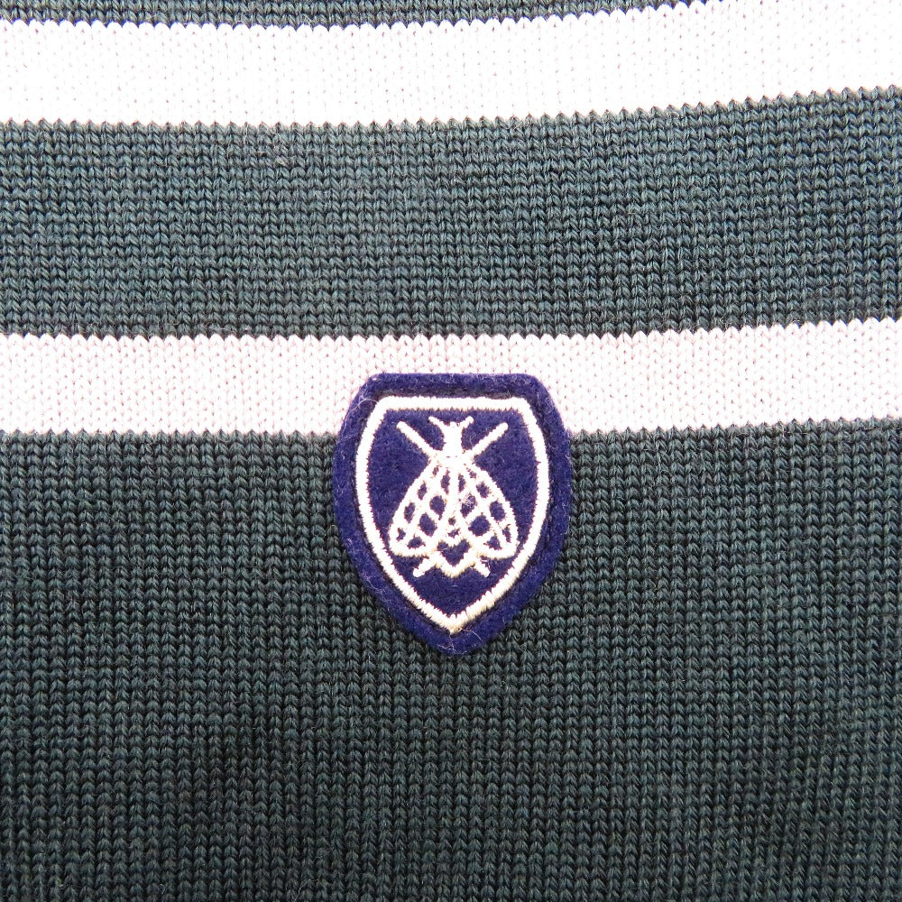 ORCIVAL (オーシバル) ニット ORCIVAL　ニット プルオーバー　ボーダー　GREEN×GREY　1　OR-D0009 CRA 美品