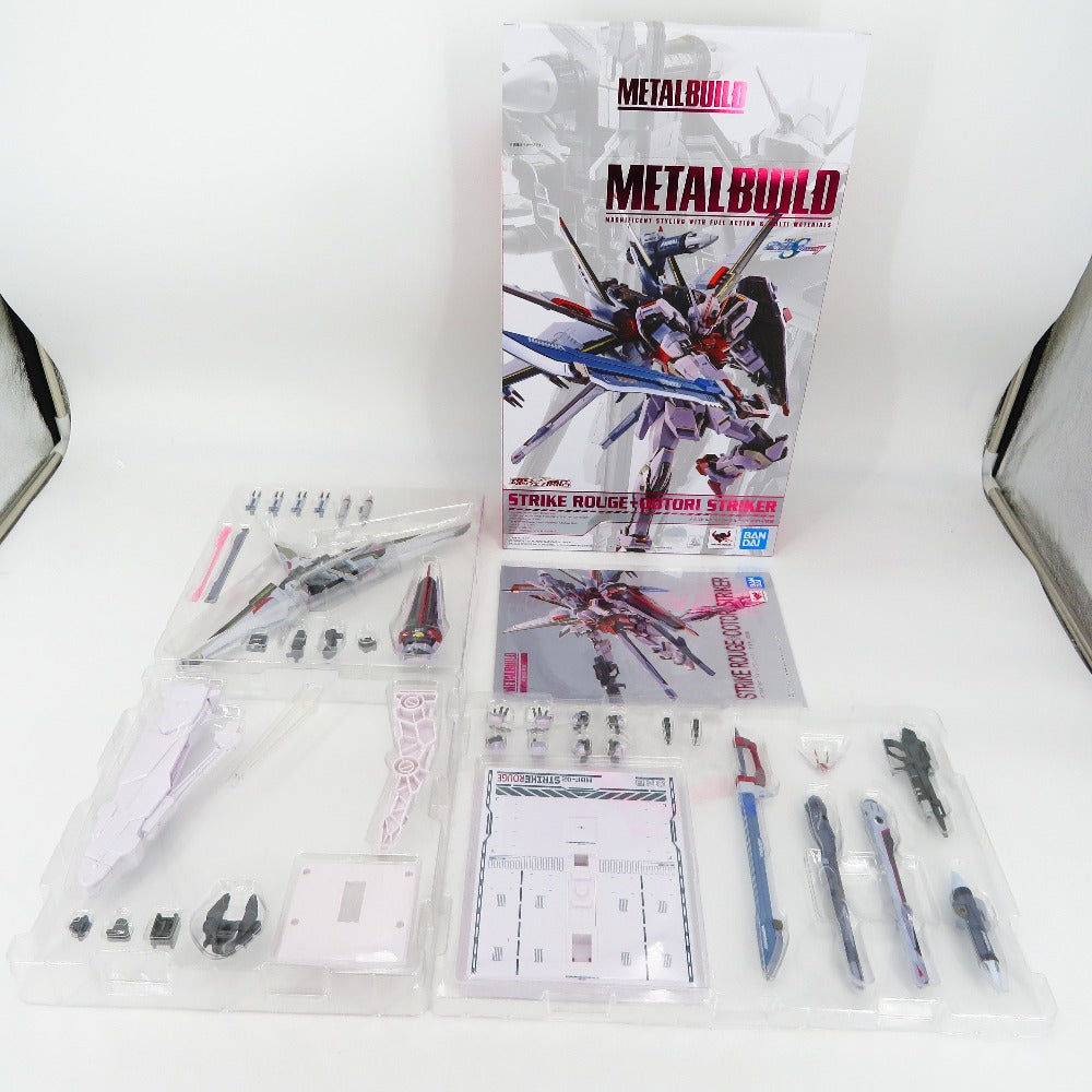 METAL BUILD ストライクルージュ オオトリ装備 「機動戦士ガンダムSEED」 魂ウェブ商店限定 開封品 フィギュア