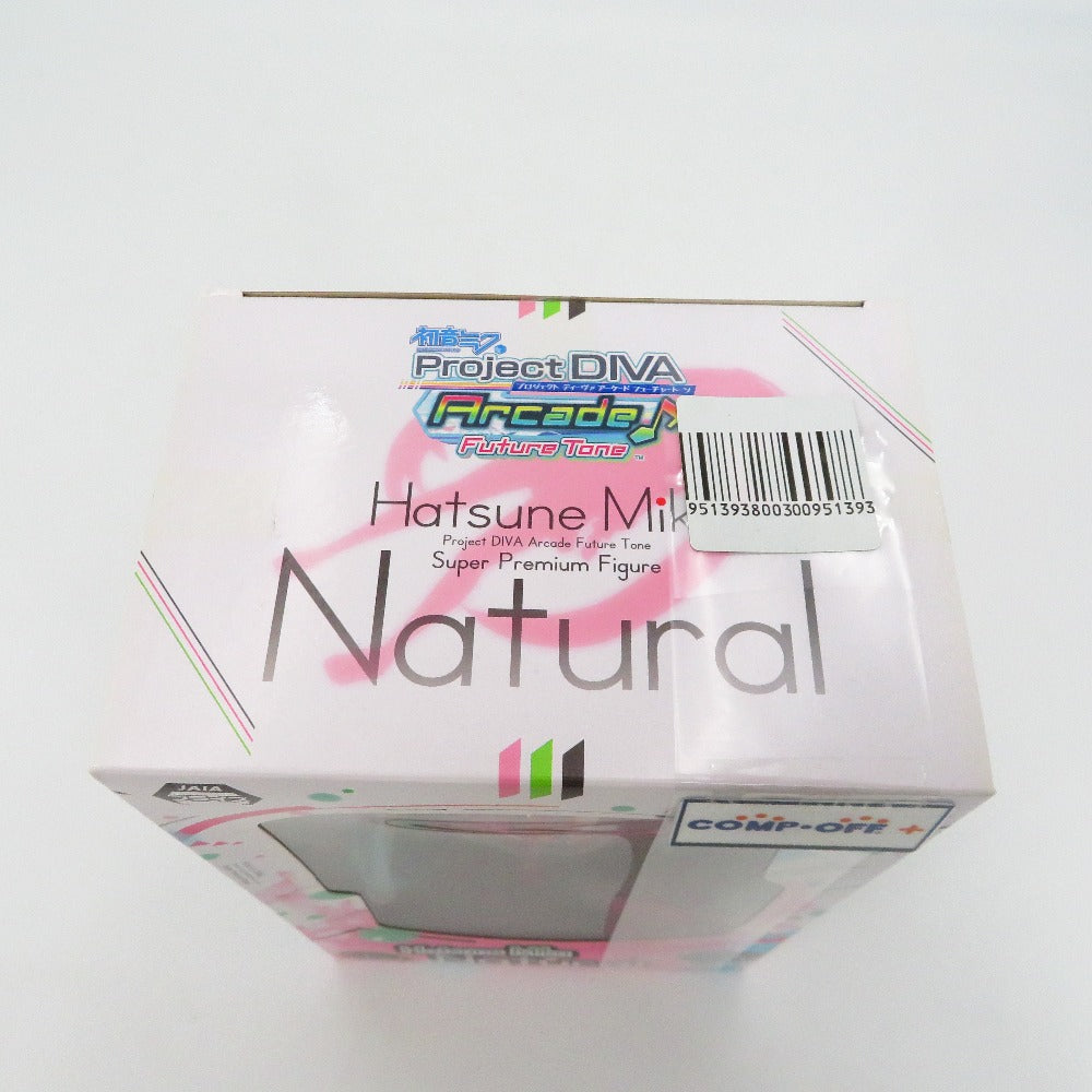 初音ミク 「初音ミク Project DIVA Arcade Future Tone」 スーパープレミアムフィギュア ”ナチュラル” SEGA セガ フィギュア 未開封品