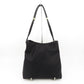 MARY QUANT (マリークヮント) ショルダーバッグ MARY QUANT　シュリンクデイジー　エンボストート　ワンショルダー　ブラック　 美品