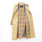 BURBERRY (バーバリー) ステンカラーコート BURBERRY　ステンカラーコート　ベージュ　9　M　FD258-331　ライナー無し　ノバチェック 美品
