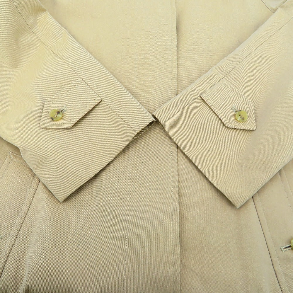 BURBERRY (バーバリー) ステンカラーコート BURBERRY　ステンカラーコート　ベージュ　9　M　FD258-331　ライナー無し　ノバチェック 美品