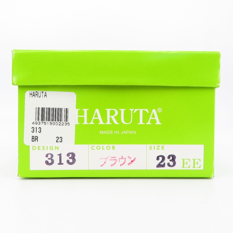 HARUTA (ハルタ) レザーシューズ HARUTA　キルトタッセルローファー　ブラウン　23.0cm　313 長さ24.3cm 美品