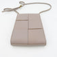 perche (ペルケ) ショルダーバッグ perche　イントチャート 姫路レザー　ショルダーバッグ　グレー　08-00-0939 美品