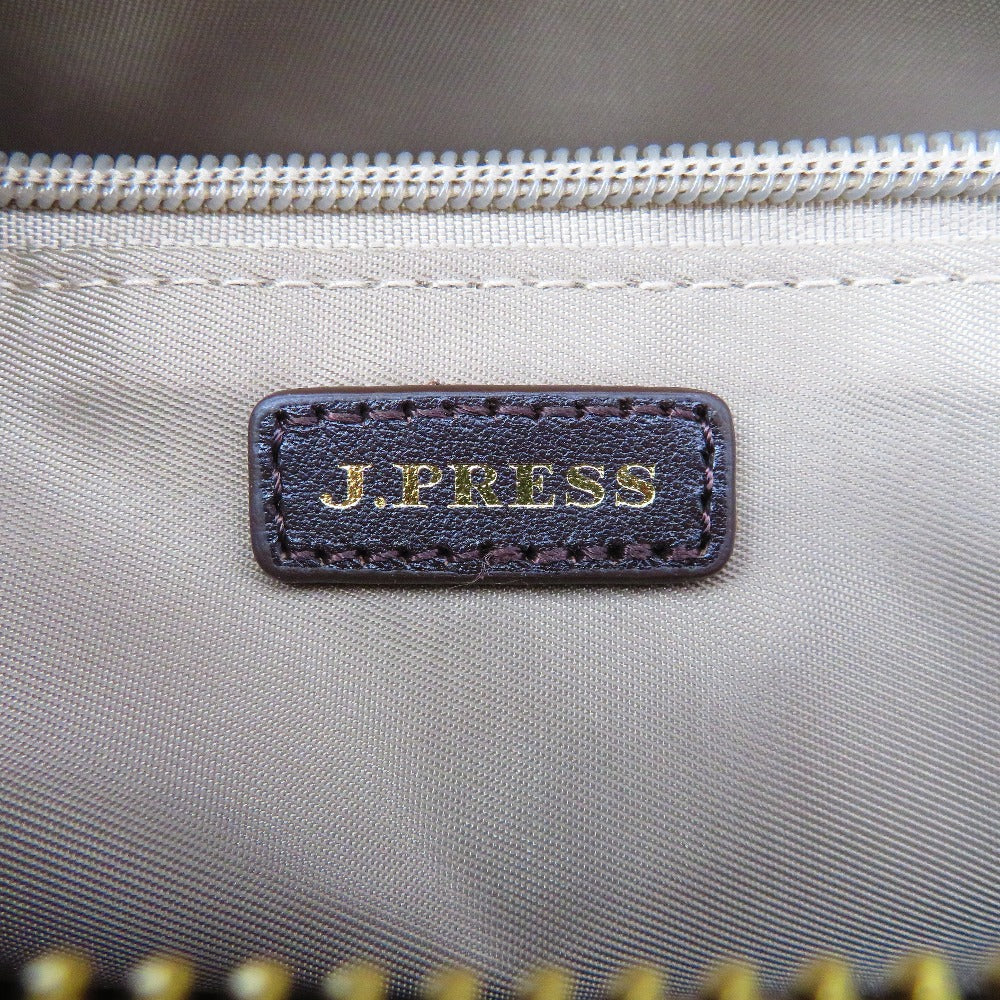 J.PRESS (ジェイプレス) トートバッグ J.PRESS　ナイロン Midium トートバッグ ベージュ　ショルダーストラップ無し 美品