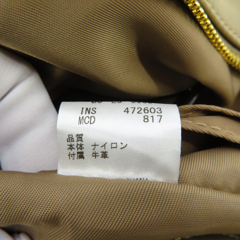 J.PRESS (ジェイプレス) トートバッグ J.PRESS　ナイロン Midium トートバッグ ベージュ　ショルダーストラップ無し 美品