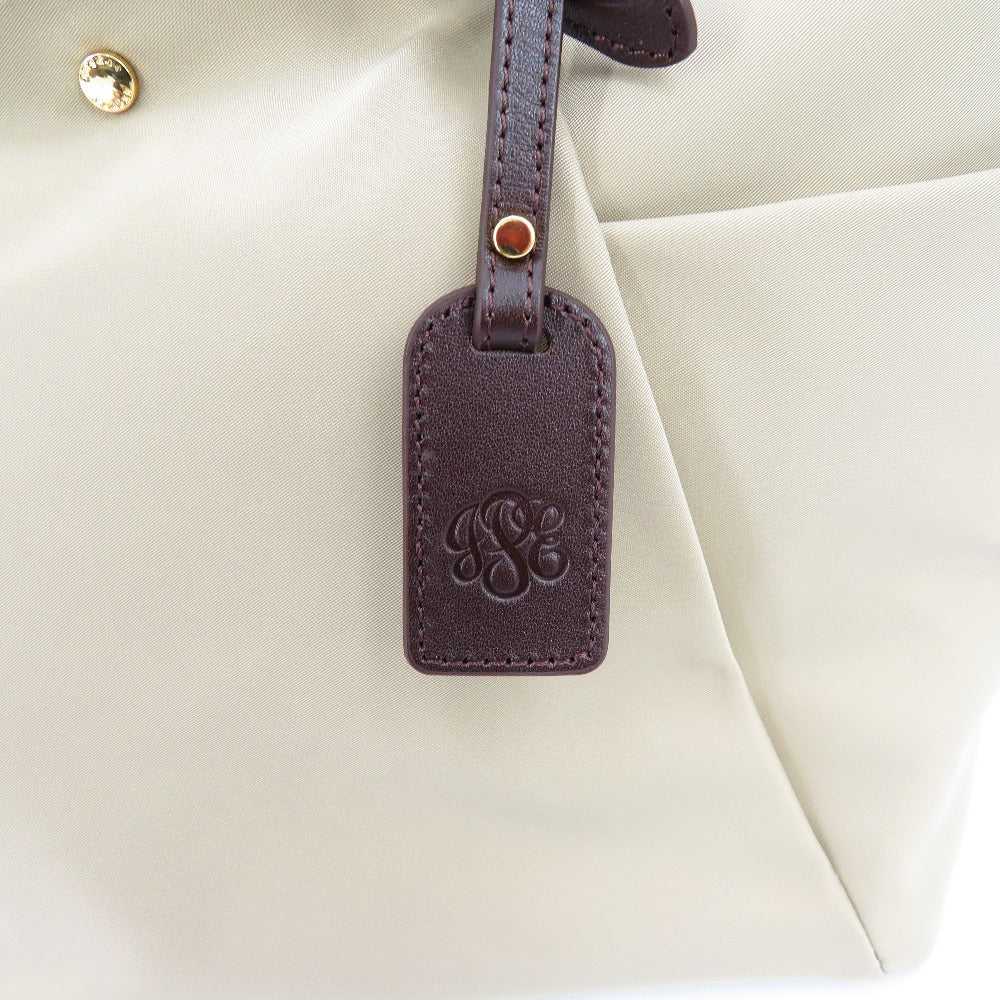 J.PRESS (ジェイプレス) トートバッグ J.PRESS　ナイロン Midium トートバッグ ベージュ　ショルダーストラップ無し 美品