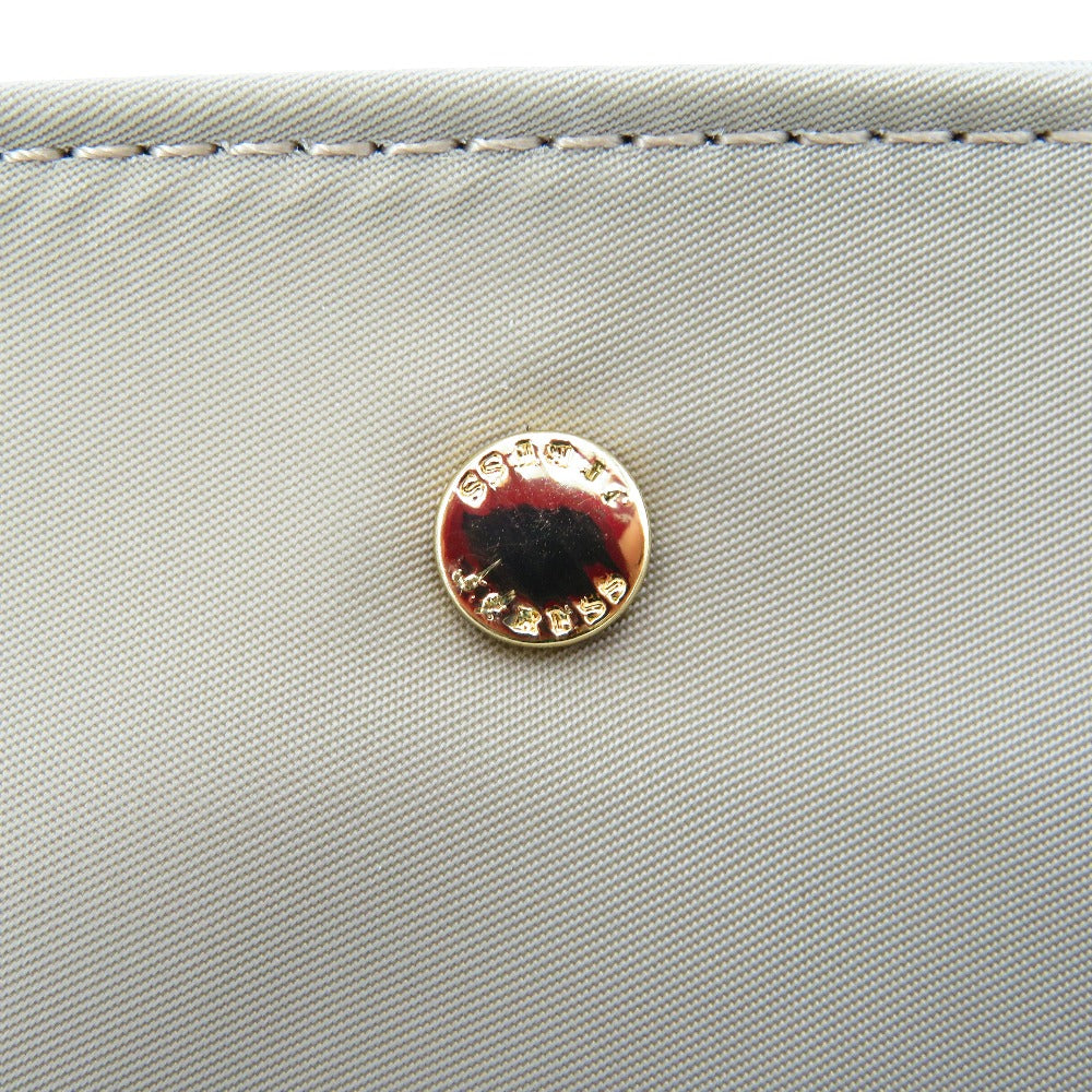 J.PRESS (ジェイプレス) トートバッグ J.PRESS　ナイロン Midium トートバッグ ベージュ　ショルダーストラップ無し 美品