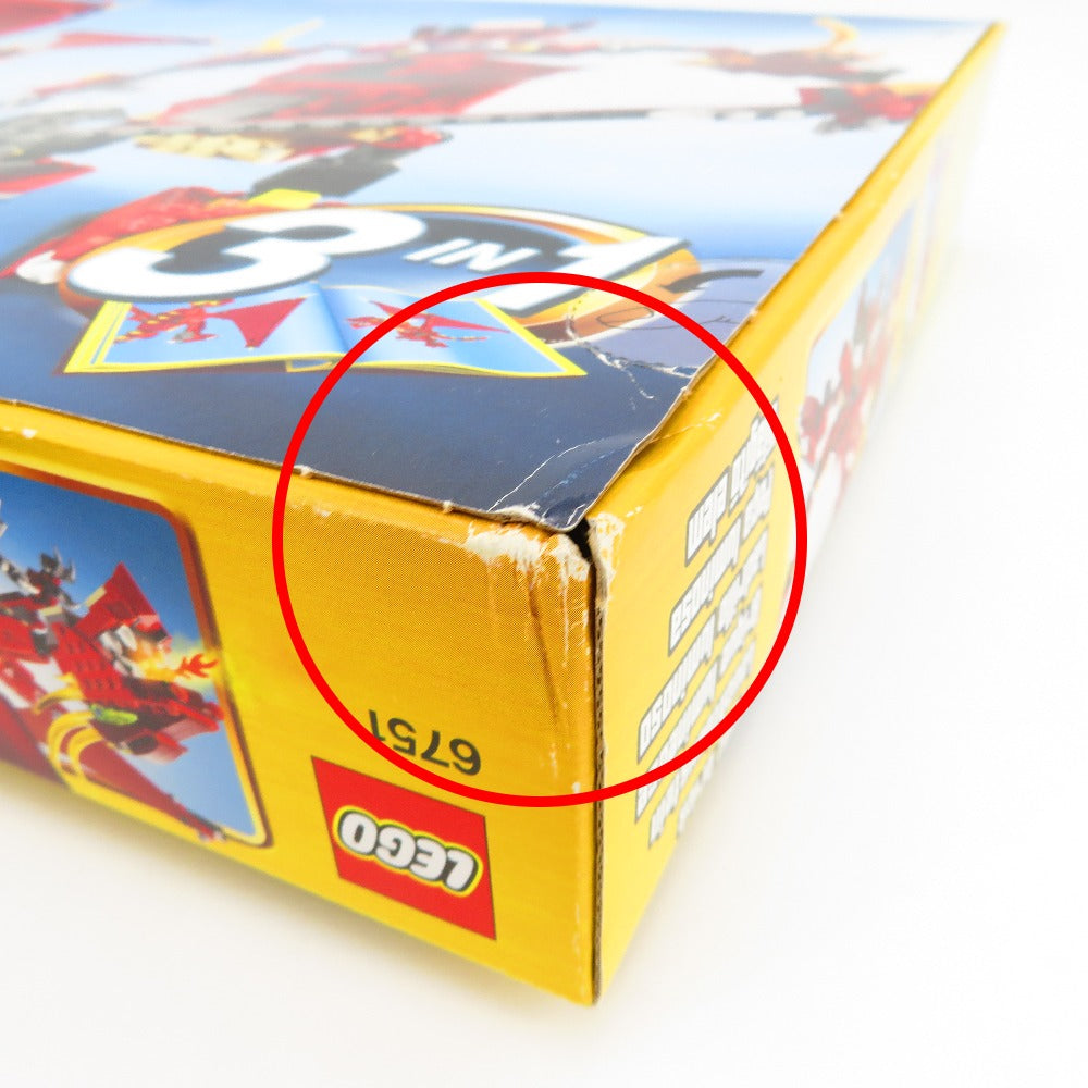 LEGO (レゴ) おもちゃ・玩具 未開封　　LEGO レッドドラゴン 「レゴ クリエイター」 6751 未使用品