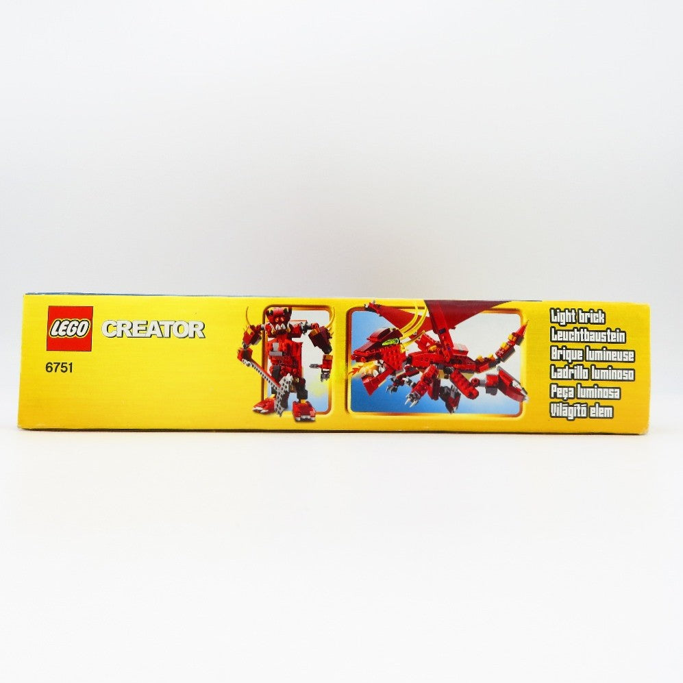 LEGO (レゴ) おもちゃ・玩具 未開封　　LEGO レッドドラゴン 「レゴ クリエイター」 6751 未使用品