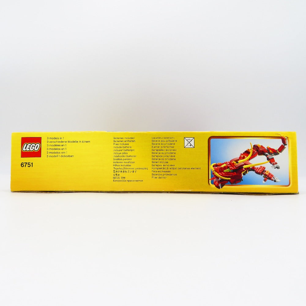 LEGO (レゴ) おもちゃ・玩具 未開封　　LEGO レッドドラゴン 「レゴ クリエイター」 6751 未使用品