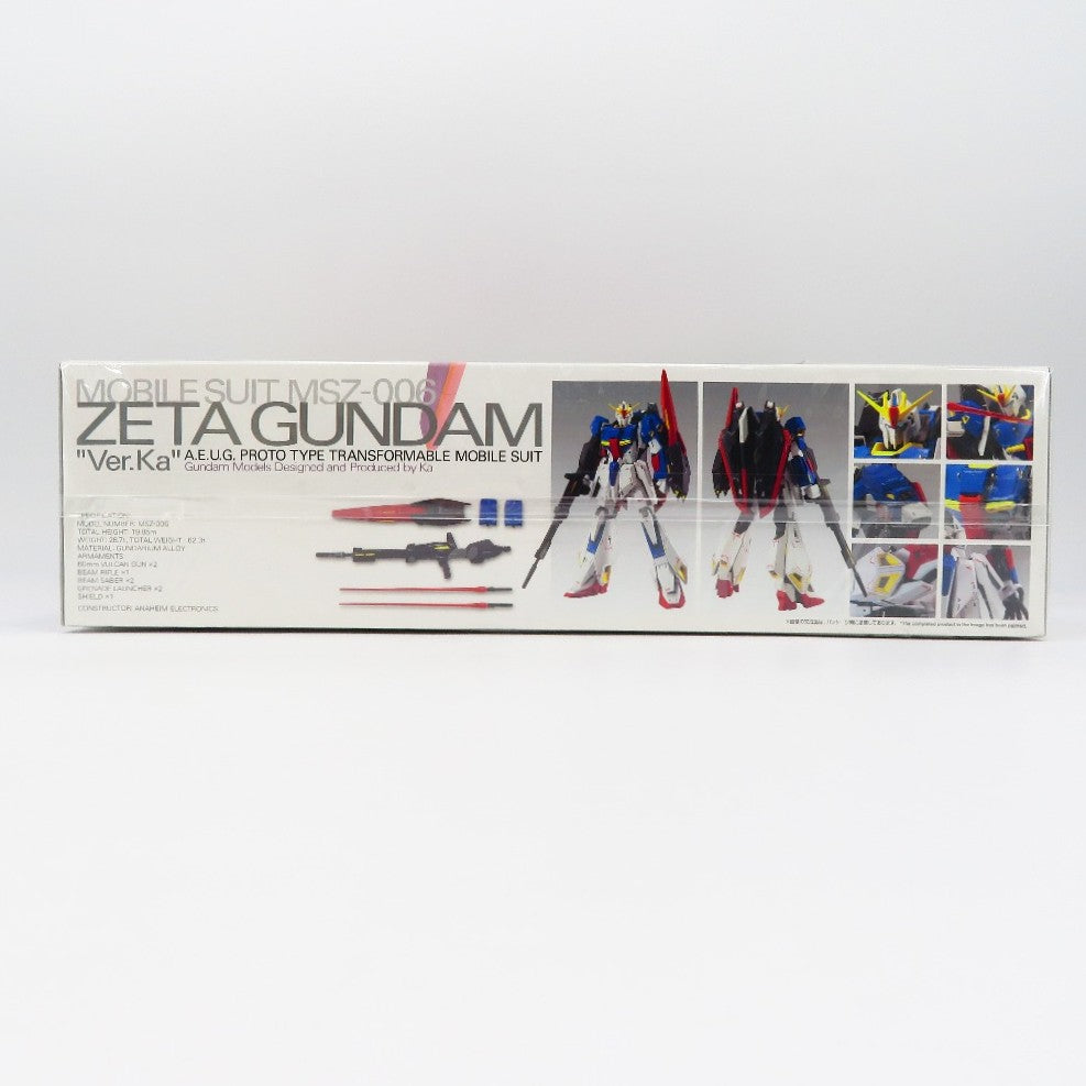 BANDAI SPIRITS (バンダイスピリッツ) プラモデル 1/100 MG MSZ-006 ゼータガンダム Ver.Ka 「機動戦士Zガンダム」 未使用品