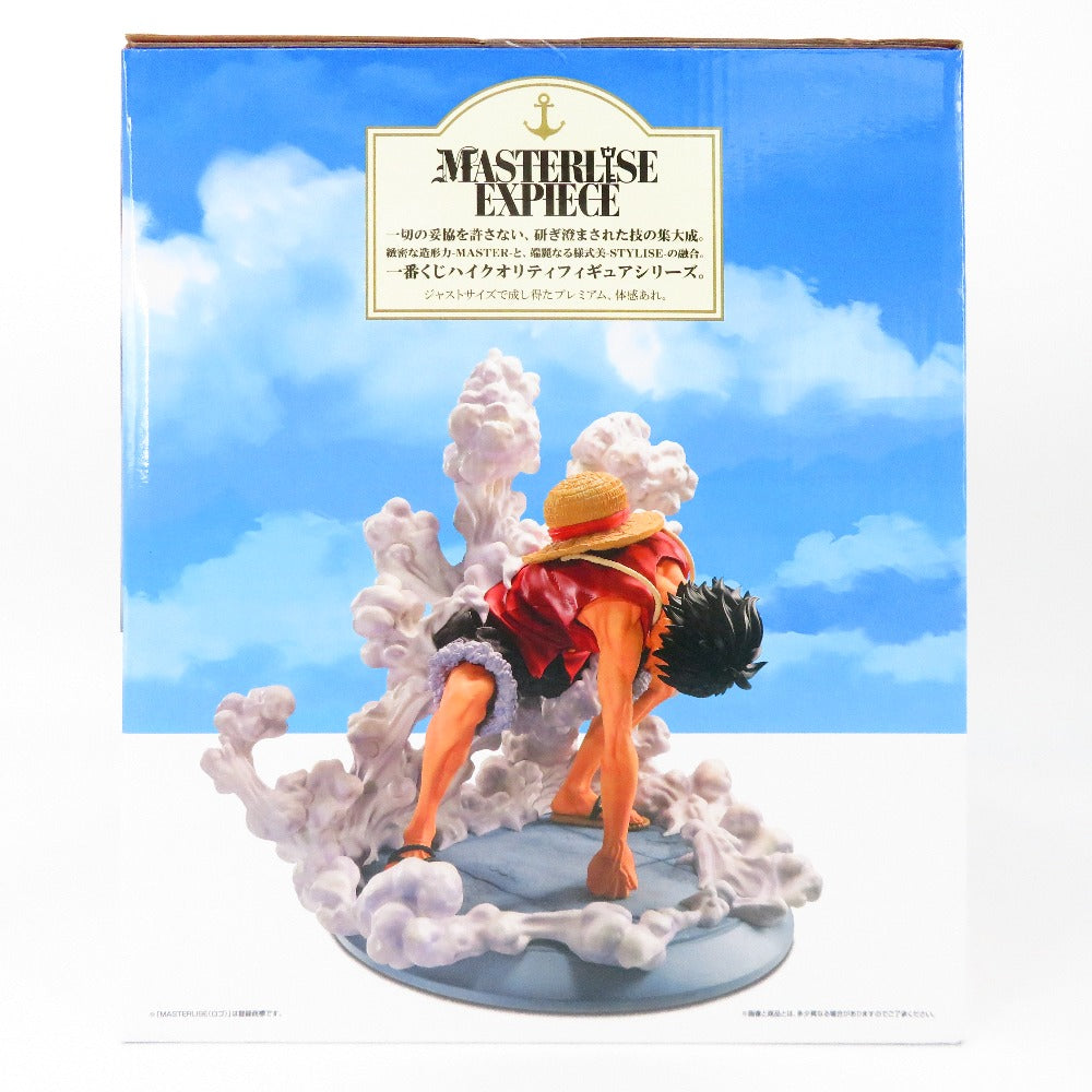 BANDAI SPIRITS (バンダイスピリッツ) フィギュア 未開封　B賞 モンキー・D・ルフィ ギア2「一番くじ ワンピース TVアニメ25周年 ～海賊王への道～」MASTERLISE EXPIECE 未使用品