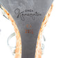 GINZA Kanematsu (銀座かねまつ) サンダル GINZA kanematsu　ウエッジソールサンダル　グレー　23.5cm　87073 長さ21cm 美品
