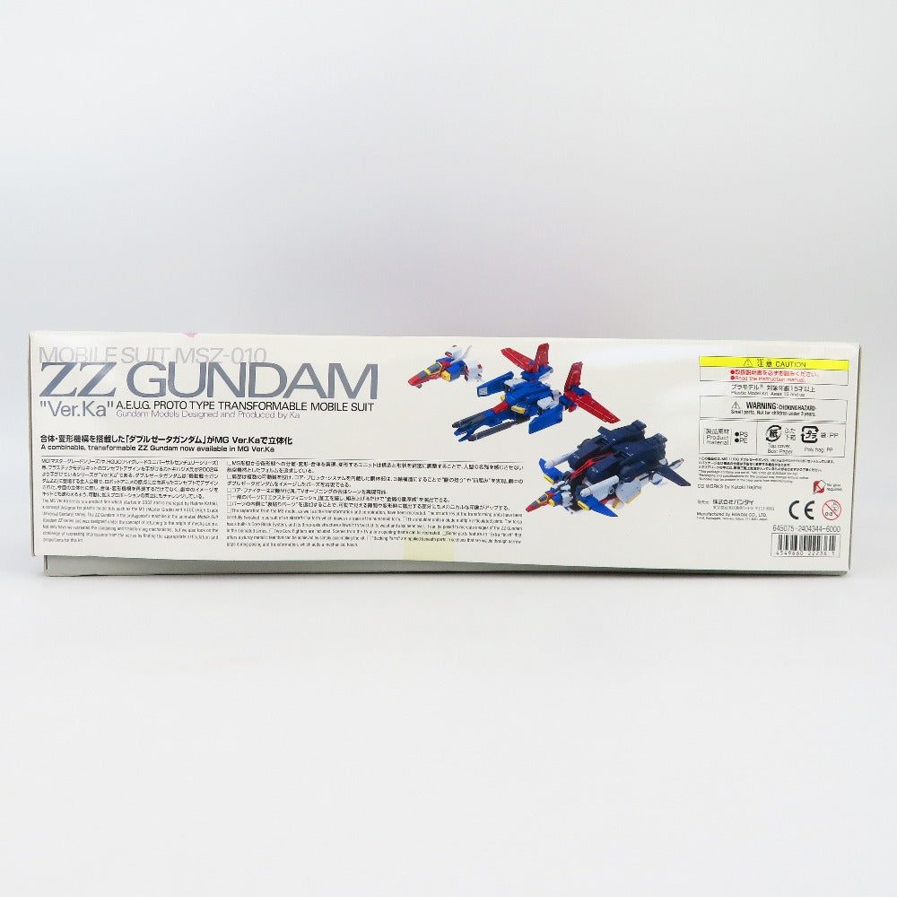 BANDAI (バンダイ) プラモデル 1/100 MG MSZ-010 ダブルゼータガンダム Ver.Ka 「機動戦士ガンダムZZ」 プレミアムデカール同梱版 未使用品