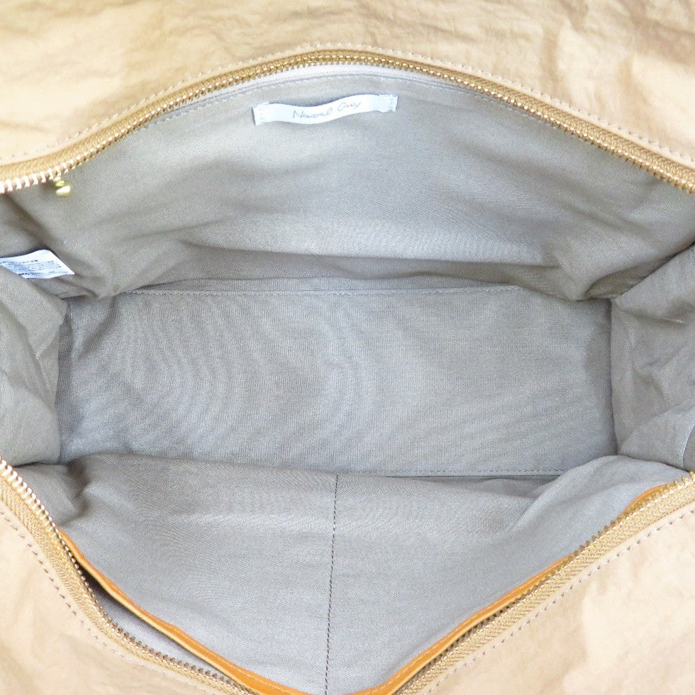 Neutral Gray (ニュートラルグレイ) トートバッグ Neutral Gray ジェーン トートバッグ 　キャメル　 美品