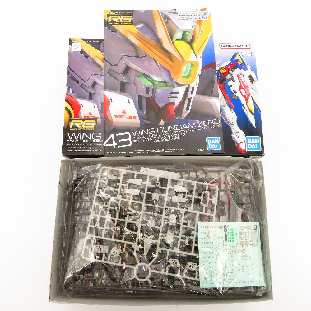 RG XXXG-00W0 ウイングガンダムゼロ 「新機動戦記ガンダムW」 BANDAI SPIRITS バンダイスピリッツ プラモデル 未組立品