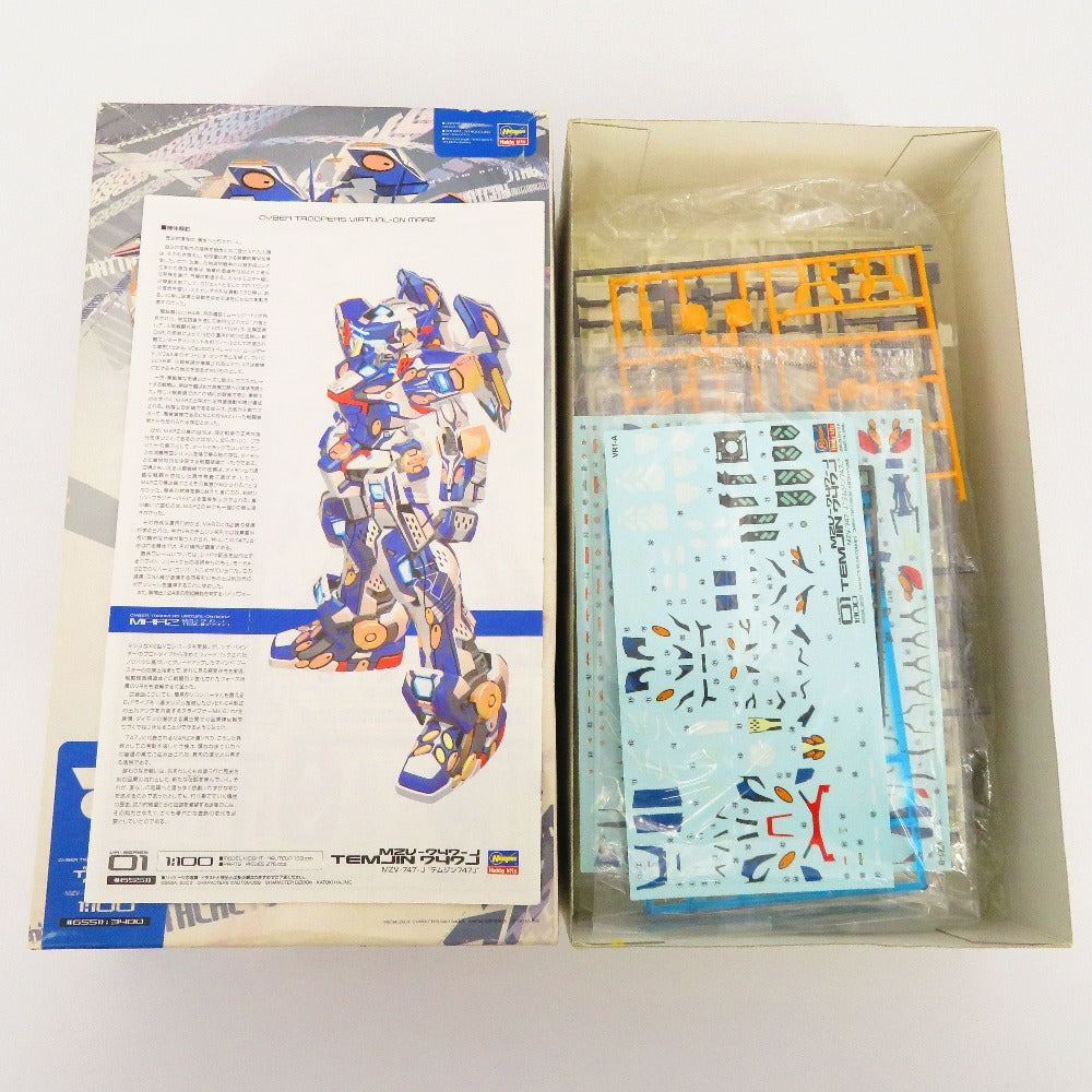 1/100 MZV-747-J テムジン747J 「電脳戦機バーチャロン マーズ」 [65511] 外箱に汚れ・イタミ有 HASEGAWA ハセガワ プラモデル 未組立品