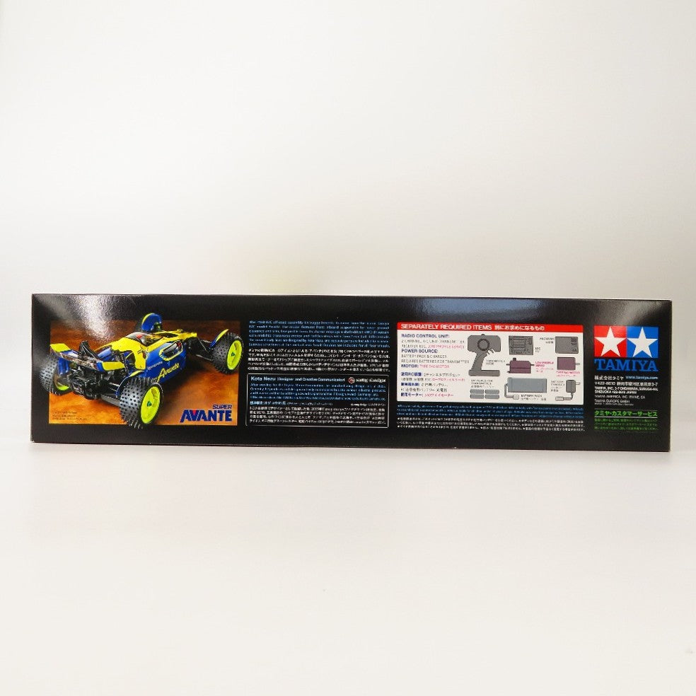 1/10 スーパーアバンテ TD4シャーシ 「電動RCカーシリーズ No.696」 [58696] TAMIYA タミヤ プラモデル 未組立品