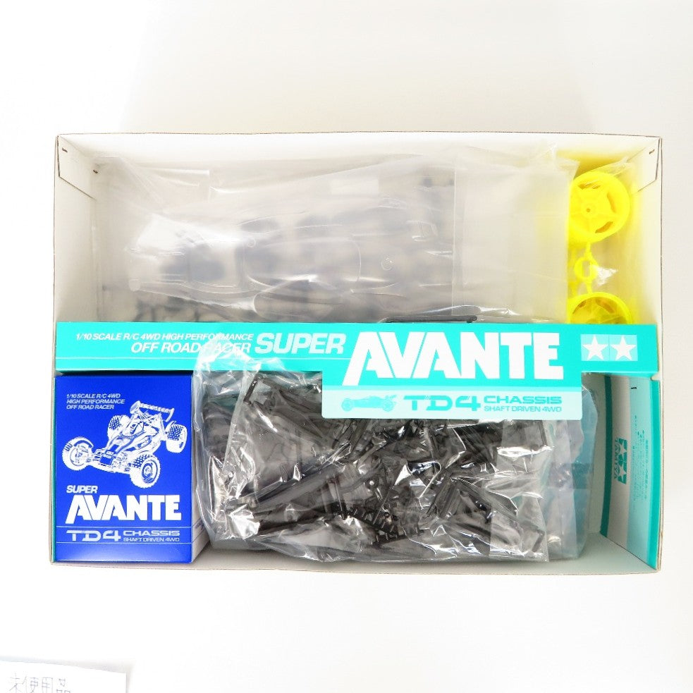 1/10 スーパーアバンテ TD4シャーシ 「電動RCカーシリーズ No.696」 [58696] TAMIYA タミヤ プラモデル 未組立品