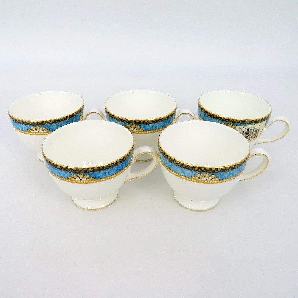 WEDGWOOD (ウエッジウッド) 食器 WEDGWOOD　CURZON カーゾン　カップ＆ソーサー　5客セット　 未使用品