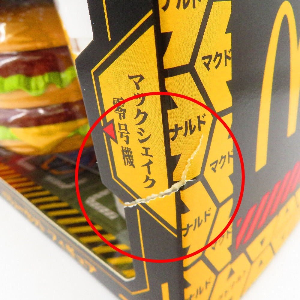 ビッグマック初号機＆マックフライポテト弐号機＆マックシェイク零号機 「マクドナルド×エヴァンゲリオン」 バリューセット フィギュア マクドナルド
