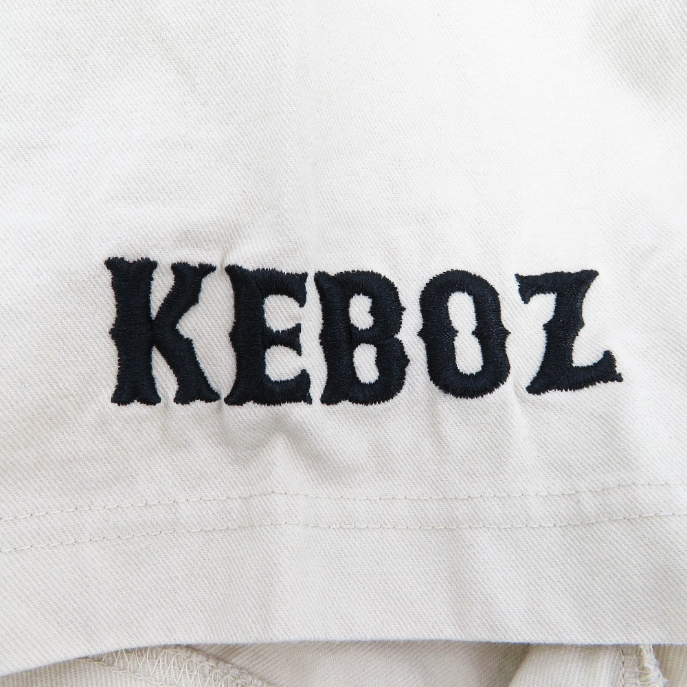 keboz (ケボズ) 半袖Ｔシャツ CALEE×KEBOZ　BASEBALL SHORTS セットアップ　キャップ付き　XL 　ベージュ 美品
