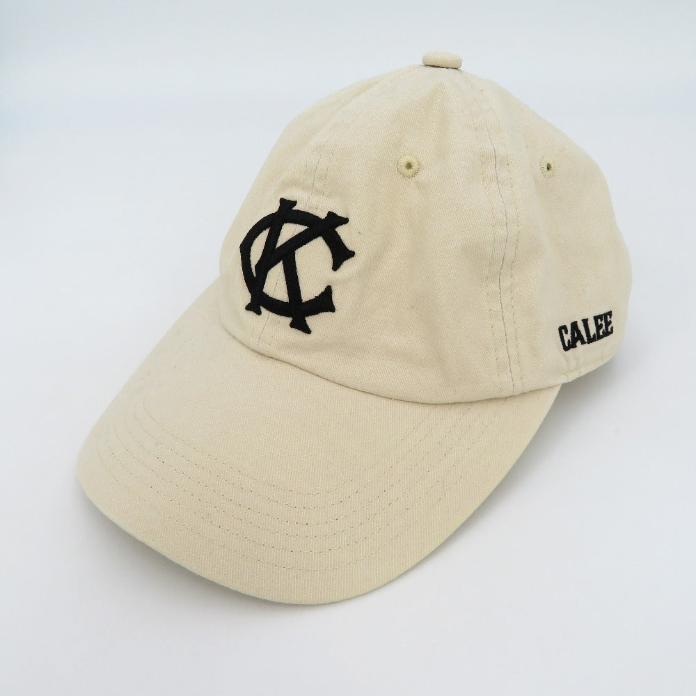 keboz (ケボズ) 半袖Ｔシャツ CALEE×KEBOZ　BASEBALL SHORTS セットアップ　キャップ付き　XL 　ベージュ 美品