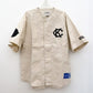 keboz (ケボズ) 半袖Ｔシャツ CALEE×KEBOZ　BASEBALL SHORTS セットアップ　キャップ付き　XL 　ベージュ 美品