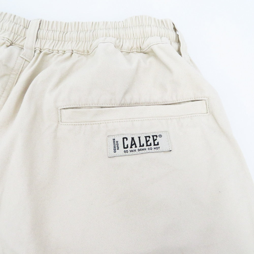 keboz (ケボズ) 半袖Ｔシャツ CALEE×KEBOZ　BASEBALL SHORTS セットアップ　キャップ付き　XL 　ベージュ 美品