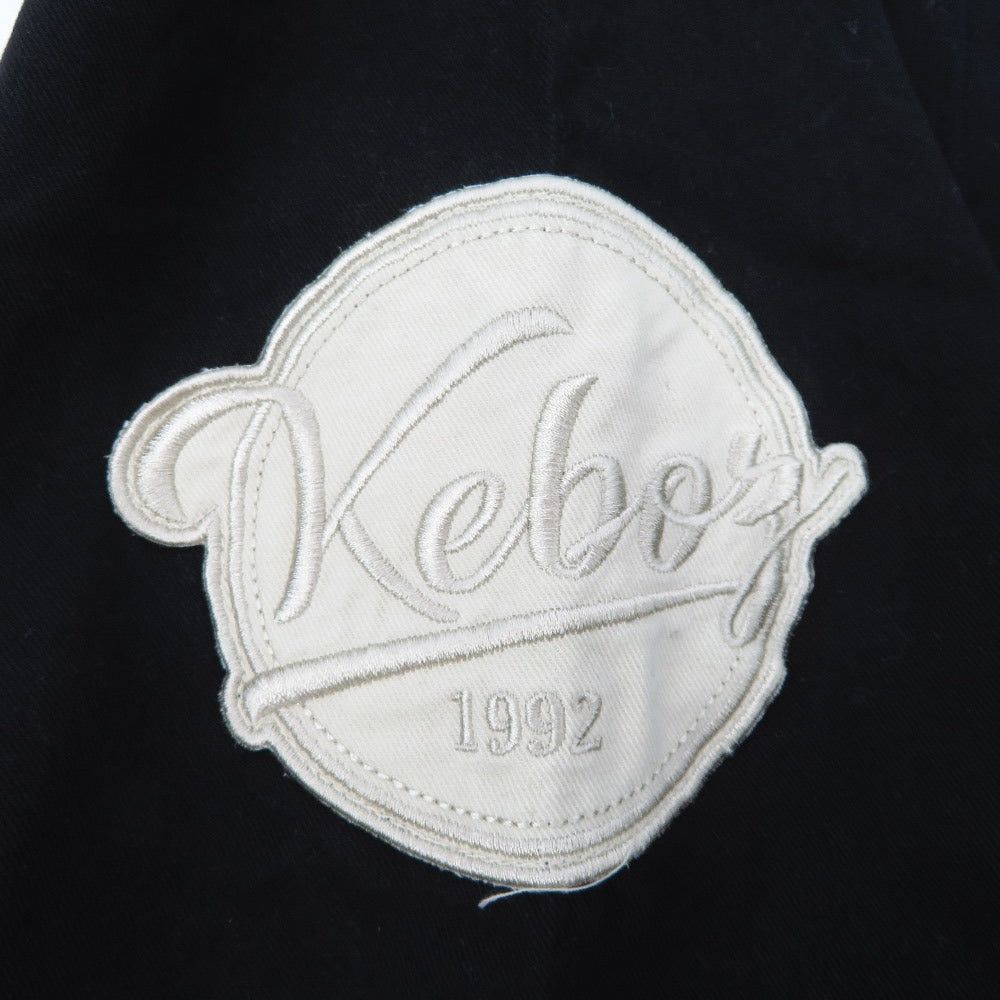 keboz (ケボズ) 半袖Ｔシャツ CALEE×KEBOZ　BASEBALL SHORTS セットアップ　キャップ付き　XL 　ブラック 美品