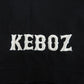 keboz (ケボズ) 半袖Ｔシャツ CALEE×KEBOZ　BASEBALL SHORTS セットアップ　キャップ付き　XL 　ブラック 美品