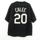 keboz (ケボズ) 半袖Ｔシャツ CALEE×KEBOZ　BASEBALL SHORTS セットアップ　キャップ付き　XL 　ブラック 美品