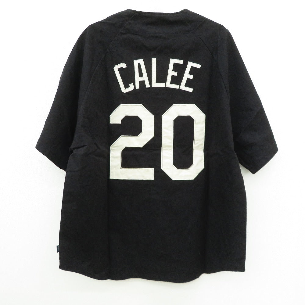 keboz (ケボズ) 半袖Ｔシャツ CALEE×KEBOZ　BASEBALL SHORTS セットアップ　キャップ付き　XL 　ブラック 美品