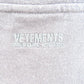VETEMENTS (ヴェットモン) 半袖Ｔシャツ VETEMENTS　ロゴ FORRENTプリント付きオーバーサイズTシャツ　S　ブラック　SS20TR372 美品