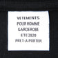 VETEMENTS (ヴェットモン) 半袖Ｔシャツ VETEMENTS　ヴェトモン　アナーキーゴシックロゴプリントTシャツ　XS　ブラック×レッド　SS20TR297 美品