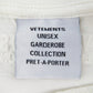 VETEMENTS (ヴェットモン) 半袖Ｔシャツ VETEMENTS　ヴェトモン　アナーキーゴシックロゴプリントTシャツ　S　ホワイト×レッド　UE51TR640 美品