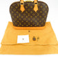 LOUIS VUITTON (ルイ・ヴィトン) ハンドバッグ LV　モノグラム　アルマ　M51130　　VI0999