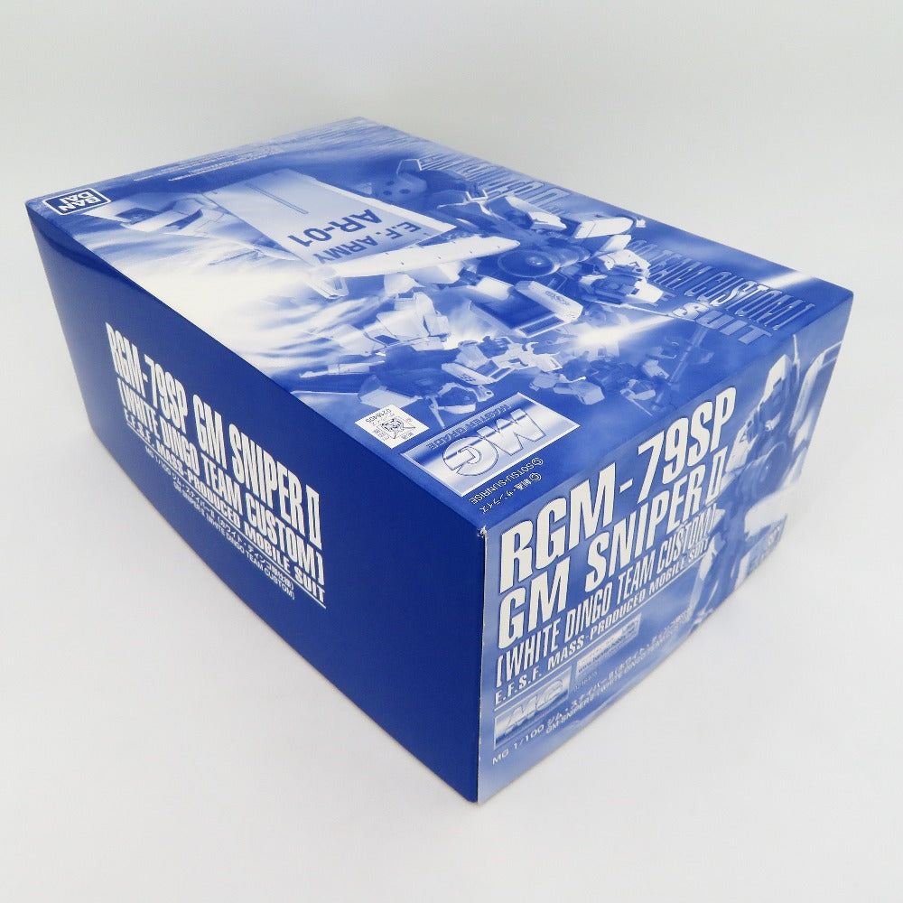 BANDAI SPIRITS (バンダイスピリッツ) プラモデル 1/100 MG RGM-79SP ジム・スナイパーII(ホワイトディンゴ隊仕様) 「機動戦士ガンダム外伝 コロニーの落ちた地で...」 プレミアムバンダイ限定 未使用品