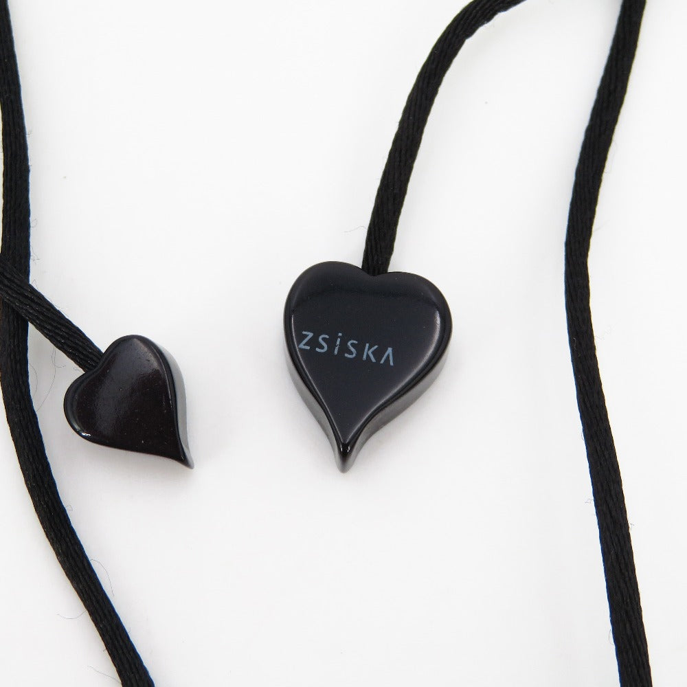 ABISTE (アビステ) ネックレス ABISTE　ZSISKA　ネックレス＆ブレスレット　ブラック×イエロー 美品
