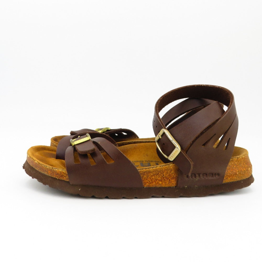 BIRKENSTOCK (ビルケンシュトック) サンダル Tatami　BIRKENSTOCK　モルジブ　803293　ダークブラウン　34　22.0cm 長さ24.5cm 美品